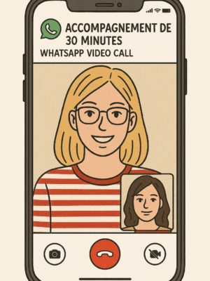 Accompagnement en visio de 30 minutes