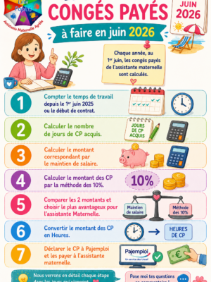 Les congés payés étape par étape PDF