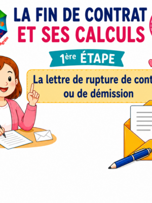 La fin de Contrat étape par étape PDF